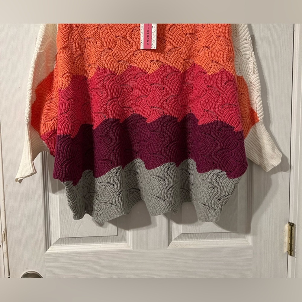 NWT Andree By Unit, ‘Perfectly Priscilla Crush on you Oversized Sweater’